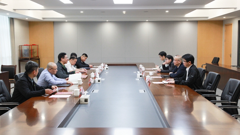 江門市供銷社副主任、供銷集團董事長鄺衛(wèi)民到訪浙農(nóng)